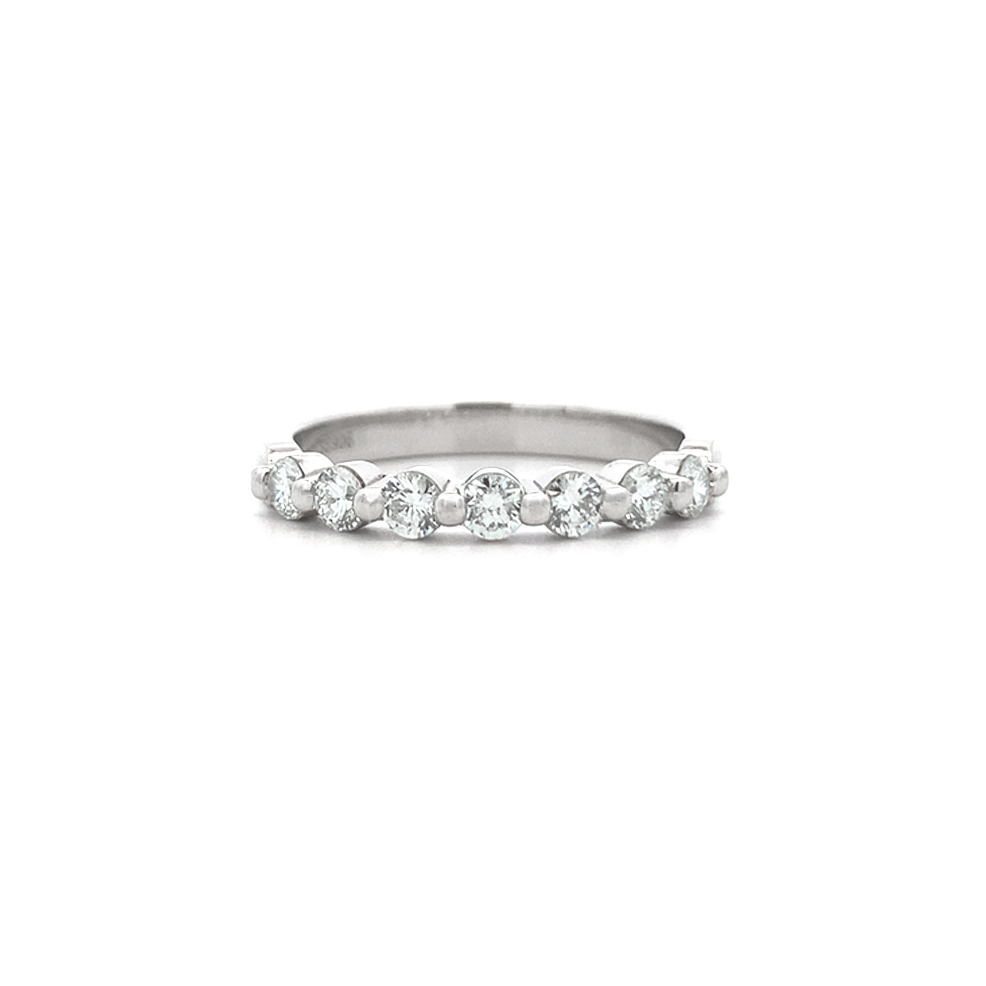 Brilliant Diamond Shared Claw Set Ring in Platinum | 0.38ctw