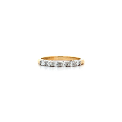 Oval Cut Diamond Set Ring in Platinum | 0.32ctw