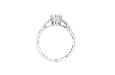 Mockingbird: Brilliant Cut Diamond Solitaire Ring