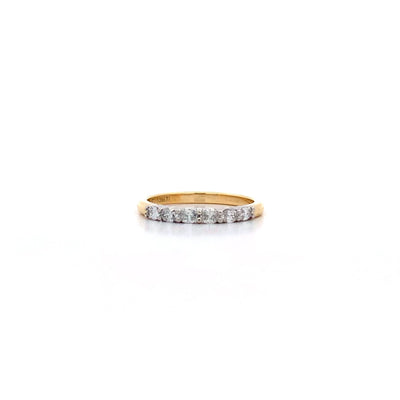 Oval Cut Diamond Set Ring in Platinum | 0.32ctw