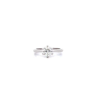 Bliss: Brilliant Cut Diamond Solitaire Ring in Platinum | 1.00ct J VS1